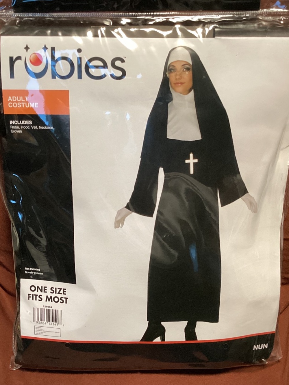 Rubies Adult Nun Costume One Size Fits Most New